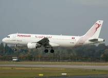 Tunisair, TS-IML, Airbus A 320-200 (Gafsa El Ksar), 2009.10.24, DUS, Dsseldorf, Germany