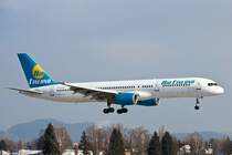 Landung/B757/Air Finland/Salzburg/23.01.10.