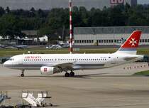Air Malta, 9H-AEK, Airbus A 320-200 (San Giljan), 2007.08.03, DUS, Dsseldorf, Germany