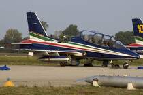 Italy - Air Force,( Frecce Tricolori ), MM54517, Aermacchi, MB-339PAN, 04.10.2009, LIMN, Cameri, Italy 

