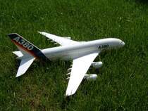 Airbus A380 Modellflugzeug am 8.7.07