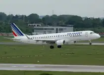 Air France Regional, F-HBLH, Embraer RJ-195 LR, 2009.05.13, DUS, D�sseldorf, Germany