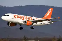 Easy Jet, G-EZSM, Airbus, A319-111, 25.11.2009, GVA, Geneve, Switzerland

