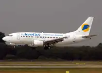 Aerosvit Airlines, UR-VVQ, Boeing 737-500, 2009.09.09, DUS, D�sseldorf, Germany