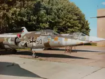 Ein F-104 Starfighters aufgenommen beim Jabo-G 34A in Memmingerberg am Tag der offenen T�r.