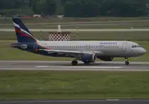 Aeroflot, VP-BRX, Airbus A 320-200 (V. Surikov), 2008.05.22, DUS, D�sseldorf, Germany