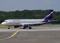Aeroflot, VP-BRY, Airbus A 320-200 (K. Drulloff), 2007.08.03, DUS, D�sseldorf, Germany