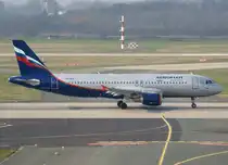 Aeroflot, VQ-BAX, Airbus A 320-200 (G. Nevelskoy), 2009.03.17, DUS, D�sseldorf, Germany
