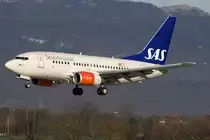 SAS, LN-RPB, Boeing, B737-683, 25.11.2009, GVA, Geneve, Switzerland 

