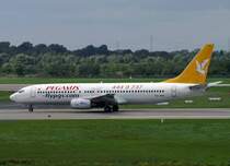 Pegasus Airlines, TC-APH, Boeing 737-800, 2009.11.14, DUS, Dsseldorf, Germany