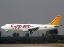 Pegasus Airlines, TC-APR, Boeing 737-400, 2009.09.09, DUS, Dsseldorf, Germany