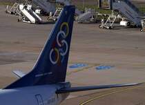 Olympic Airlines, SX-BKF, Boeing 737-400 (Dion), 2008.02.09, DUS, Dsseldorf, Germany