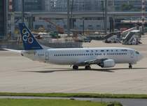 Olympic Airlines, SX-BKM, Boeing 737-400, 2008.08.31, DUS, Dsseldorf, Germany