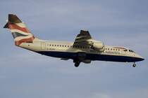British Airways, G-BZAU, BAe, ARJ-100, 02.12.2009, ZRH, Zrich, Switzerland 

