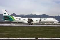 Carpatair, YR-SBA, Saab, 2000, 27.12.2009, BGY, Bergamo, Italy 

