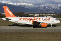 EasyJet, HB-JZJ, Airbus, A319-111, 02.01.2010, GVA, Geneve, Switzerland 


