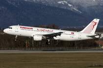 Tunisair, TS-IME, Airbus, A320-211, 02.01.2010, GVA, Geneve, Switzerland 

