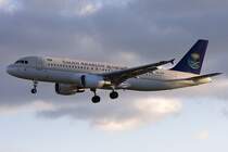 Saudi Arabien Airlines, HZ-ASB, Airbus, A320-214, 02.01.2010, GVA, Geneve, Switzerland 


