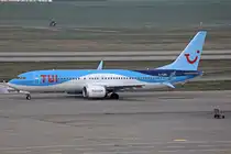 TUI Airways, G-TUOD, Boeing B737-8MAX, msn: 44662/8709,  Salzburg , 09.März 2024, GVA Genève, Switzerland.