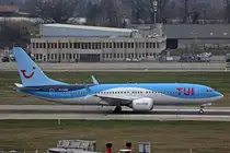 TUI Airways, G-TUOD, Boeing B737-8MAX, msn: 44662/8709,  Salzburg , 09.März 2024, GVA Genève, Switzerland.