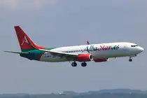 AlbaStar, EC-MTV, Boeing 737-8K5, S/N: 27992. Köln-Bonn (EDDK), 09.05.2024.