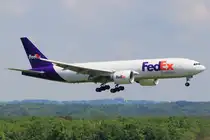 FedEx, N885FD, Boeing 777-FS2, S/N: 41064. Köln-Bonn (EDDK), 09.05.2024.