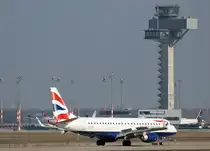 British Airways, ERJ-190-100SR, G-LCYK, BER, 08.03.2024