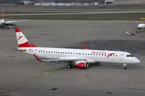 Austrian Airlines, OE-LWK, Embraer ERJ-195LR, msn: 19000523, 09.März 2024, GVA Genève, Switzerland.