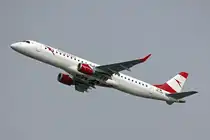 Austrian Airlines, OE-LWK, Embraer ERJ-195LR, msn: 19000523, 09.März 2024, GVA Genève, Switzerland.