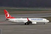 Turkish Airlines, TC-JHV, Boeing B737-8F2, msn: 40992/4778,  Keban , 09.März 2024, GVA Genève, Switzerland.