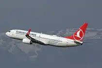 Turkish Airlines, TC-JHV, Boeing B737-8F2, msn: 40992/4778,  Keban , 09.März 2024, GVA Genève, Switzerland.