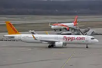 Pegasus Airlines, TC-RBN, Airbus A321-251NX, msn: 10913,  Lagün , 09.März 2024, GVA Genève, Switzerland.