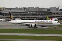 Singapore Airlines, 9V-SWQ, Boeing B777-312ER, msn: 34582/716, 01.April 2024, ZRH Zürich, Switzerland.