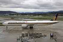 Singapore Airlines, 9V-SWQ, Boeing B777-312ER, msn: 34582/716, 01.April 2024, ZRH Zürich, Switzerland.