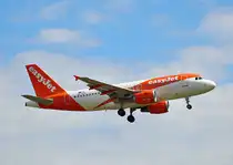 Easyjet Europe, airbus A 319-111, OE-LKV, BER, 23.06.2024