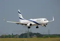 EL AL, Boeing B 737-85P, 4X-EKJ, BER, 26.06.2024