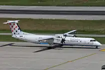 Croatia Airlines, 9A-CQD, Bombardier DHC-8-402, msn: 4260,  Dalmacija , 16.Juni 2024, ZRH Zürich, Switzerland.