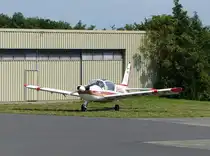 Morane-Saulnier 893A Rallye Commodore, D-EOCO, Flugplatz Coburg-Brandensteinsebene (EDQC), 20.7.2024