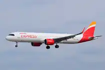 EC-OAU , Iberia Express , Airbus A321-271NX , Berlin-Brandenburg  Willy Brandt  , BER , 08.08.2024 ,