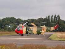 Dieser Sea King der belgischen Armee dient als Rettungshubschrauber. Das Foto stammt vom 17.07.2007