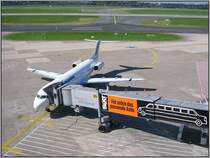 Eine Maschine der Air France auf dem Flughafen Dsseldorf International. (09.09.2006)