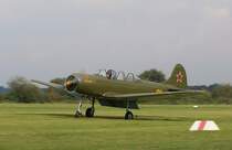 Saubere Landung dieser YAK. Das Foto stammt vom 01.09.2007