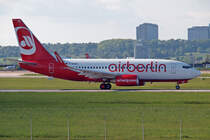 D-AHXB Air Berlin Boeing 737-7K5, 23.05.2010 Stuttgart/Germany - EDDS/STR