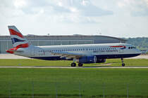 G-EUUZ British Airways Airbus A320-232, 23.05.2010 Stuttgart/Germany - EDDS/STR