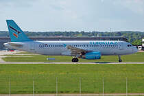 TC-TCD Turkuaz Air Airbus A320-232, 23.05.2010 Stuttgart/Germany - EDDS/STR