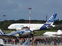 Airbus A 380. Besuch bei den AIRPORT DAYS 2007 in Hamburg 
