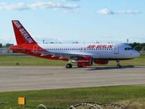 Air Berlin A 319 D-ABGH in Berlin TXL am 05.09.2007