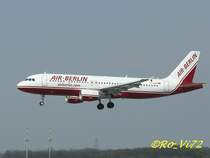Air Berlin, A320-214, D-ABDN. 09.04.2007.
