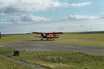 Ankunft der AN 2 auf dem Norderneyer Flughafen