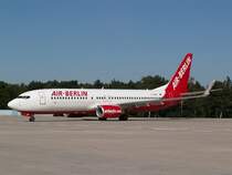 Mit der D-ABBX habe ich jetzt auch endlich mal eine 737 in den neuen Farben von Air Berlin erwischt. Das Foto stammt vom 22.09.2007